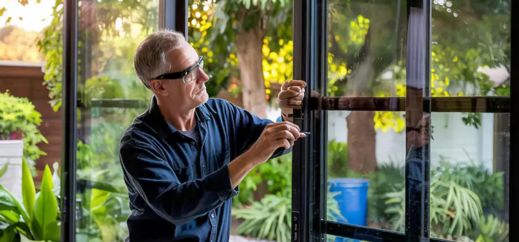 Replacing Sliding Door Lock Wilmette